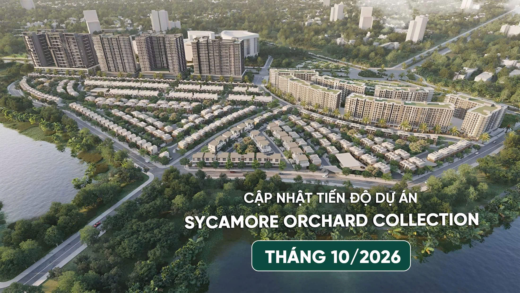 CẬP NHẬT TIẾN ĐỘ THÁNG 10/2026 SYCAMORE ORCHARD COLLECTION